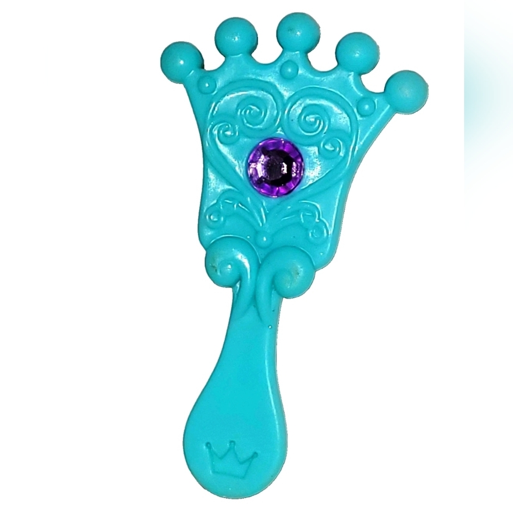 Turquoise Princess Hairbrush DISNEY PARKS : PRINCESS JASMINE𓇬